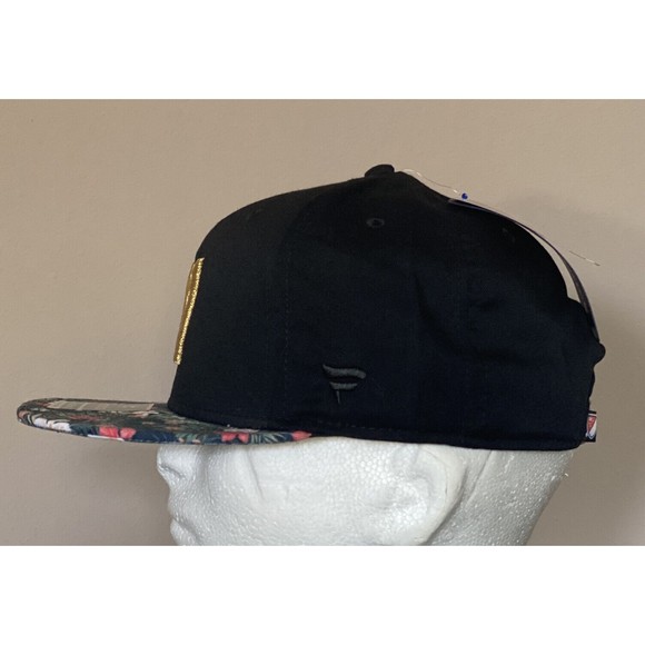 Fanatics Snapback Hat Floral One Size Embroidered LA Los Angeles FC‎ MLS Black - Picture 4 of 14